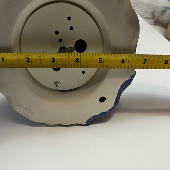 Debco Brand 11" Angel with Harp Musical Ceramic Figurine - Picture 5 of 5